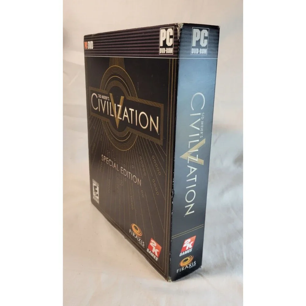 Sid Meier's Civilization V: Special Edition (PC Big Box, 2010) - Complete in Box